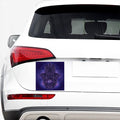 Purple Hamsa Hand Print Car Sticker