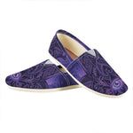Purple Hamsa Hand Print Casual Shoes