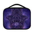Purple Hamsa Hand Print Classic Bible Case