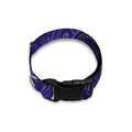 Purple Hamsa Hand Print Dog Collar