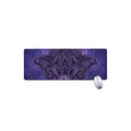 Purple Hamsa Hand Print Extended Mouse Pad