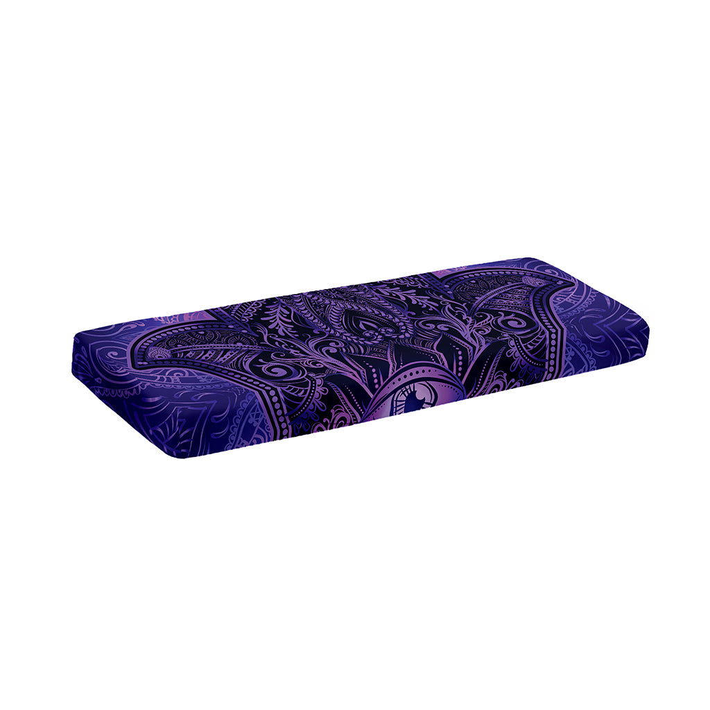 Purple Hamsa Hand Print Piano Keyboard Cover