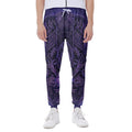 Purple Hamsa Hand Print Joggers