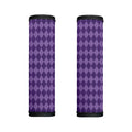 Purple Harlequin Pattern Print Handle Covers
