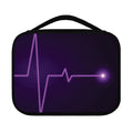 Purple Heartbeat Print Classic Bible Case