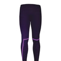 Purple Heartbeat Print Men's Leggings