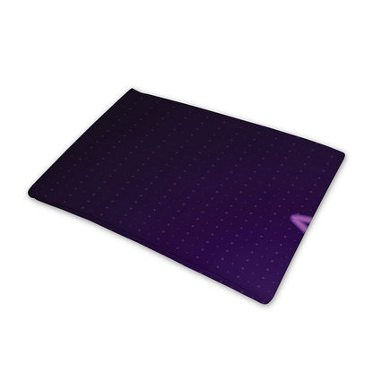 Purple Heartbeat Print Pet Cooling Mat Cover