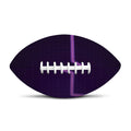 Purple Heartbeat Print Rugby Ball