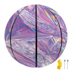 Purple Holographic Print Basketball