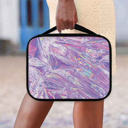 Purple Holographic Print Classic Bible Case