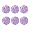 Purple Holographic Print Coaster Set