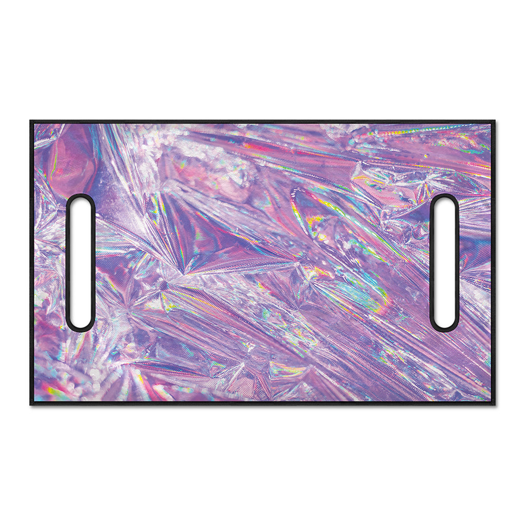 Purple Holographic Print Golf Cart Seat Cover