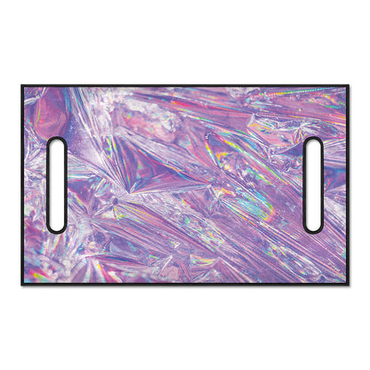 Purple Holographic Print Golf Cart Seat Cover