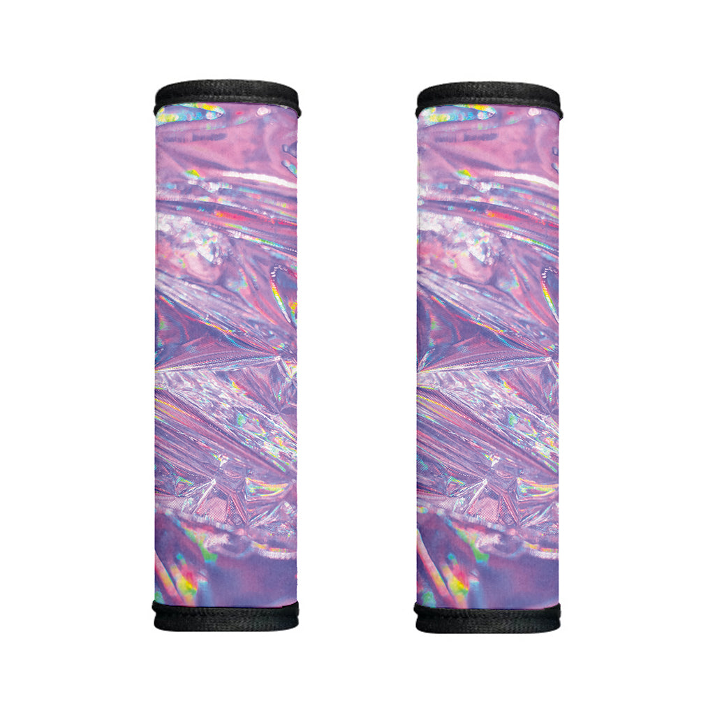 Purple Holographic Print Handle Covers
