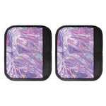 Purple Holographic Print Handle Covers