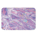 Purple Holographic Print Indoor Door Mat
