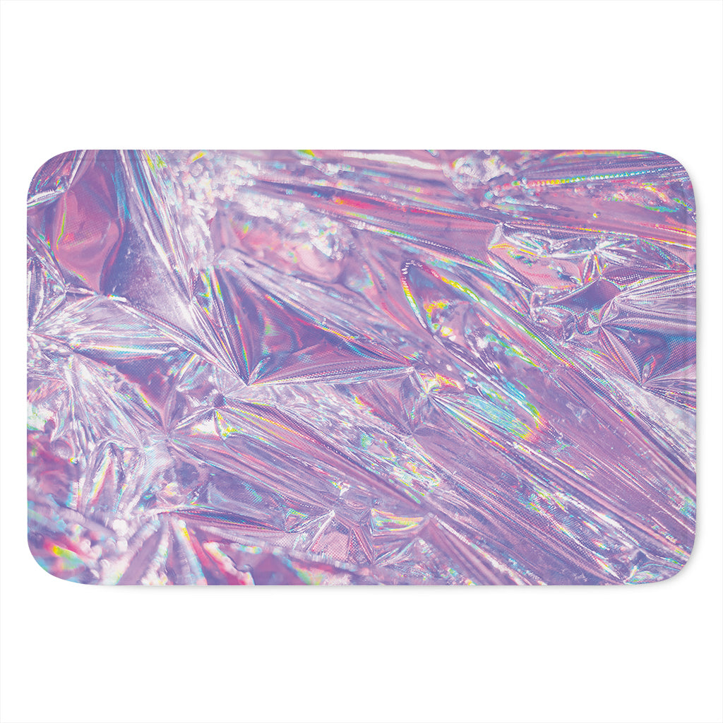 Purple Holographic Print Indoor Door Mat