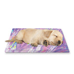Purple Holographic Print Pet Cooling Mat Cover