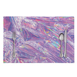Purple Holographic Print Placemat