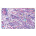Purple Holographic Print Polyester Doormat
