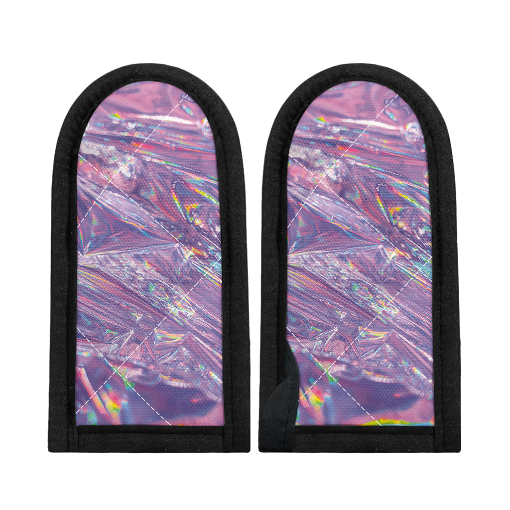 Purple Holographic Print Skillet Handle Cover