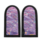 Purple Holographic Print Skillet Handle Cover