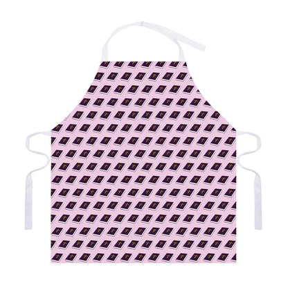 Purple Holy Bible Pattern Print Adjustable Apron