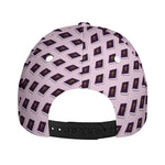 Purple Holy Bible Pattern Print Baseball Cap