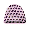 Purple Holy Bible Pattern Print Beanie
