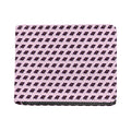 Purple Holy Bible Pattern Print Bifold Wallet