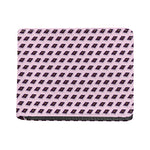 Purple Holy Bible Pattern Print Bifold Wallet