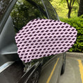 Purple Holy Bible Pattern Print Car Side Mirror Covers