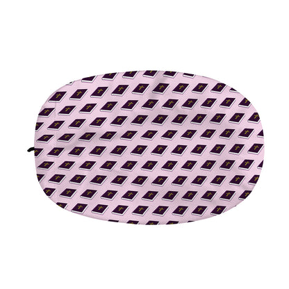 Purple Holy Bible Pattern Print Car Side Mirror Covers