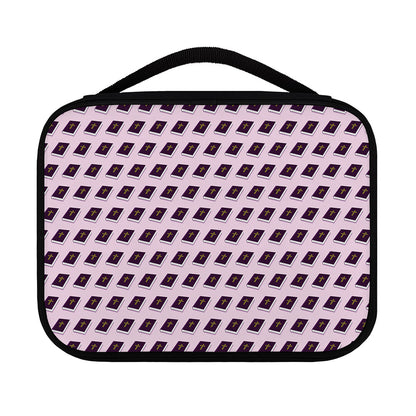 Purple Holy Bible Pattern Print Classic Bible Case