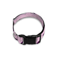 Purple Holy Bible Pattern Print Dog Collar