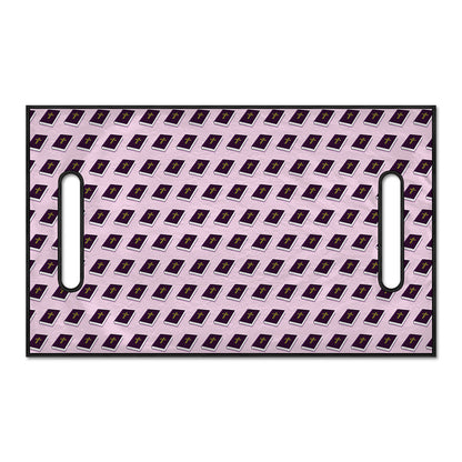 Purple Holy Bible Pattern Print Golf Cart Seat Cover
