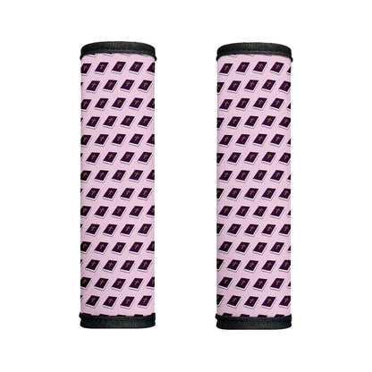 Purple Holy Bible Pattern Print Handle Covers