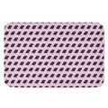 Purple Holy Bible Pattern Print Indoor Door Mat