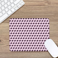 Purple Holy Bible Pattern Print Mouse Pad