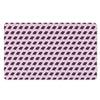 Purple Holy Bible Pattern Print Polyester Doormat