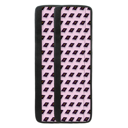 Purple Holy Bible Pattern Print Refrigerator Handle Covers