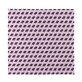 Purple Holy Bible Pattern Print Silk Bandana