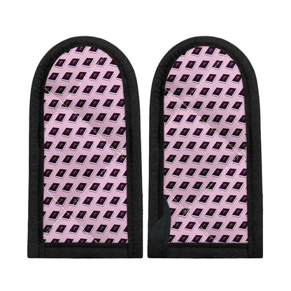 Purple Holy Bible Pattern Print Skillet Handle Cover