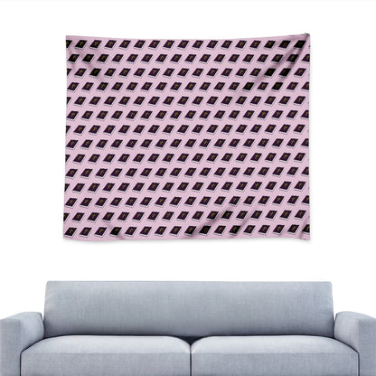 Purple Holy Bible Pattern Print Tapestry