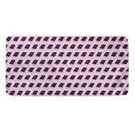 Purple Holy Bible Pattern Print Towel
