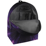 Purple Hyperspace Print Backpack