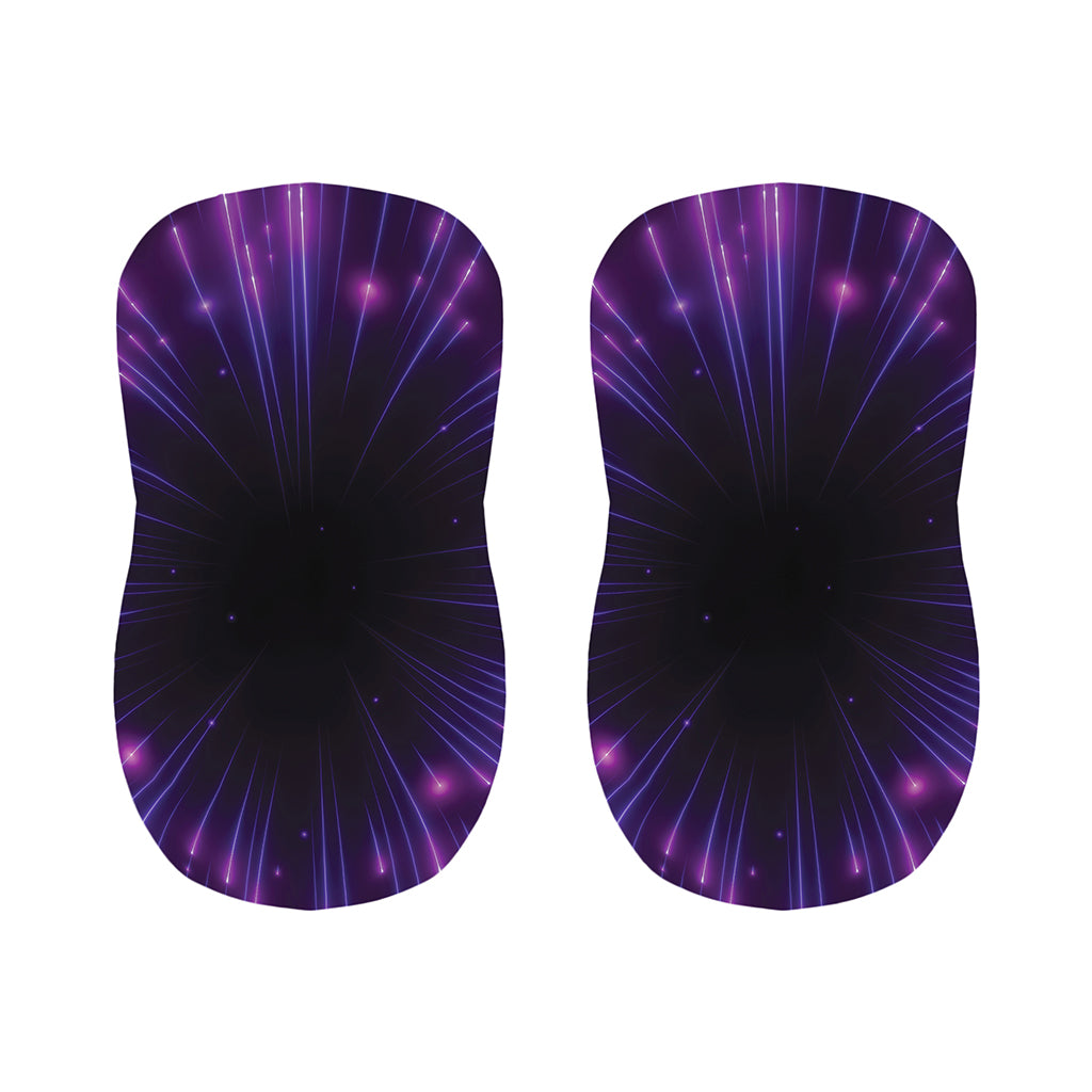 Purple Hyperspace Print Bar Stool Covers