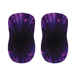 Purple Hyperspace Print Bar Stool Covers
