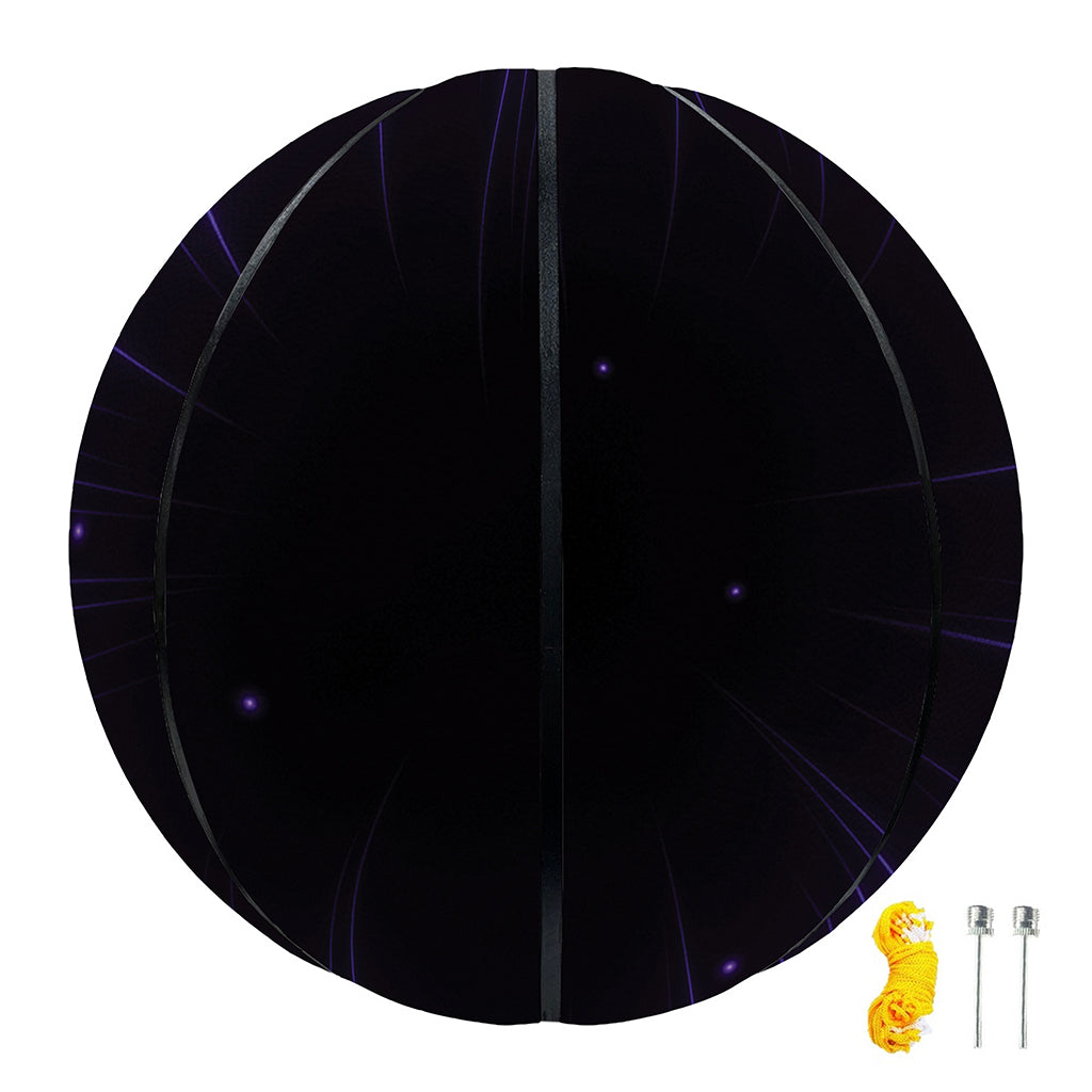 Purple Hyperspace Print Basketball