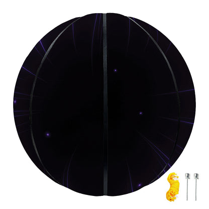 Purple Hyperspace Print Basketball